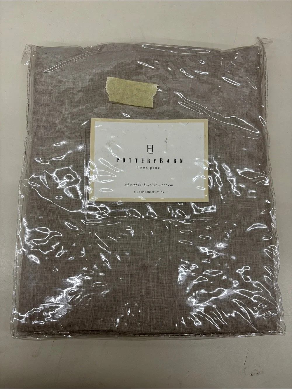 NWT Pottery Barn Linen Curtain Panel